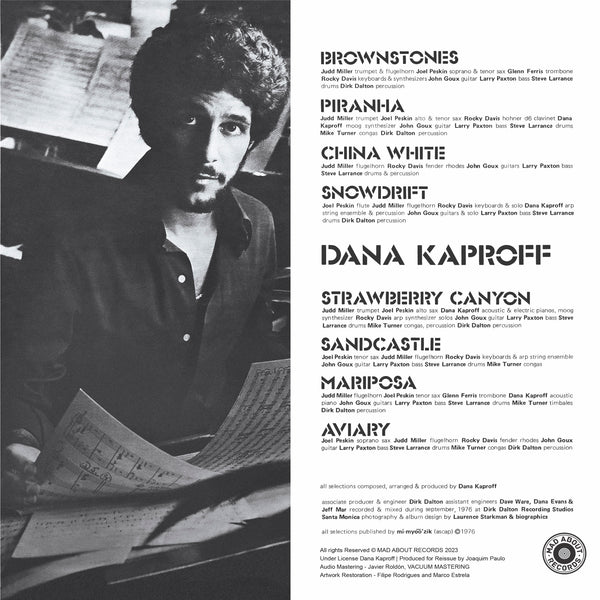 Dana Kaproff – "Dana Kaproff"