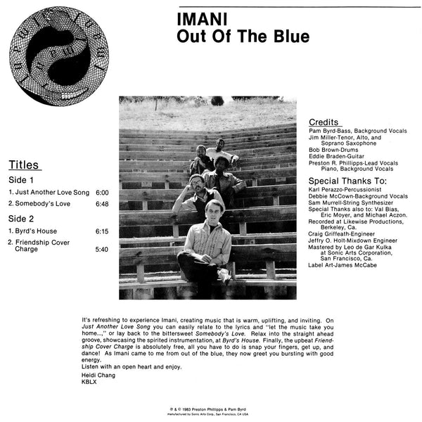 IMANI - "Out of The Blue"