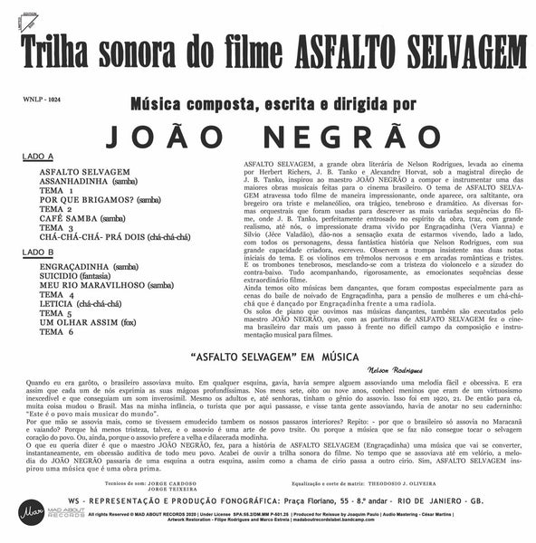 João Negrão - "Asfalto Selvagem"